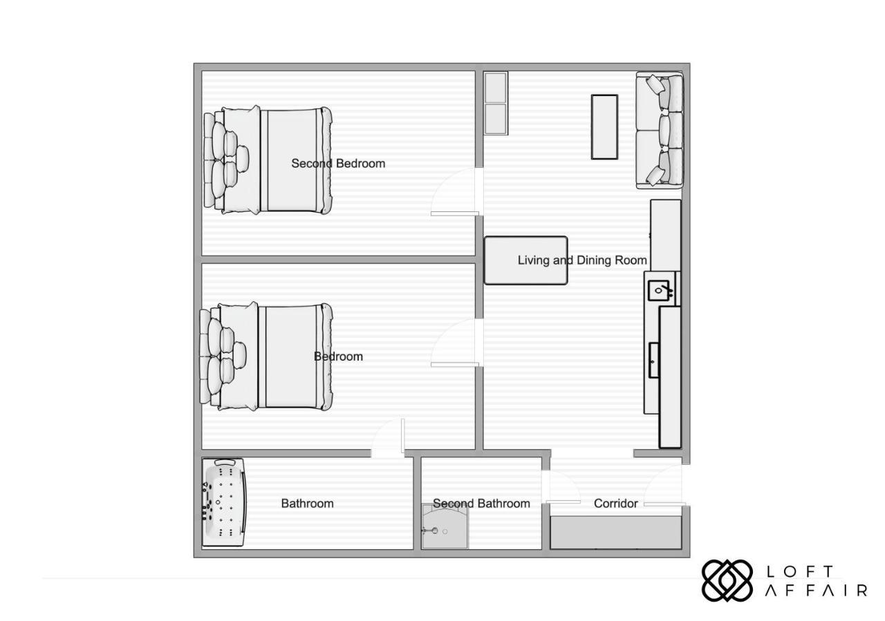 Perfect Place II - Loftaffair 克拉科夫 外观 照片
